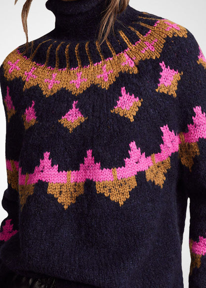 Classic Vintage Sweater with a Flattering Fit