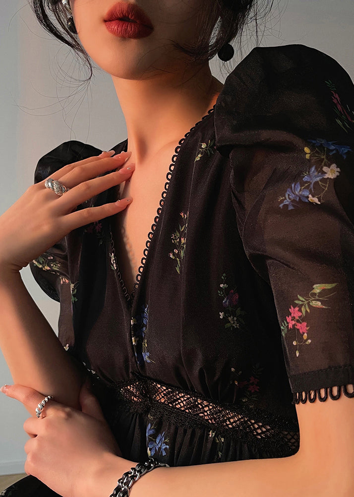 A Vintage Style Dress with Delicate Timeless Details