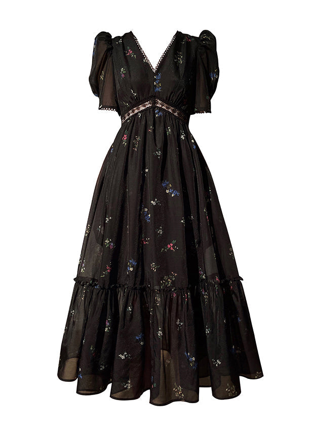 A Vintage Style Dress with Delicate Timeless Details