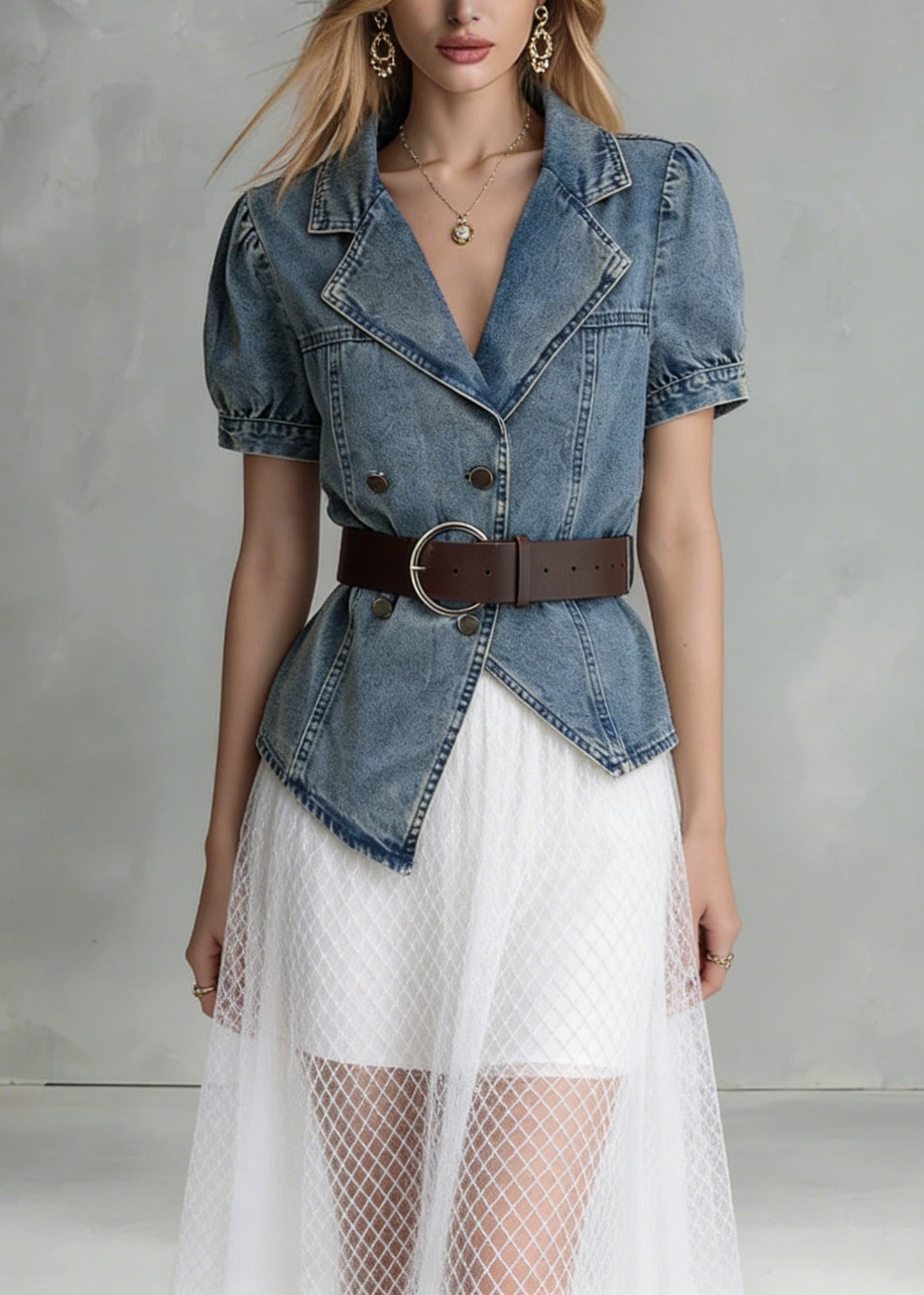 Well Tailored Shirt with a Graceful Silhouette