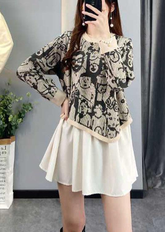 Vintage Inspired Sweater with a Contemporary Edge