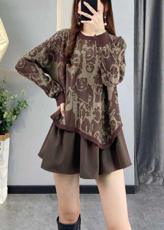 Vintage Inspired Sweater with a Contemporary Edge