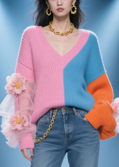 A Vintage Style Sweater with Delicate Timeless Details