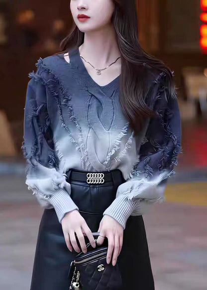 A Vintage Style Sweater with Delicate Timeless Details