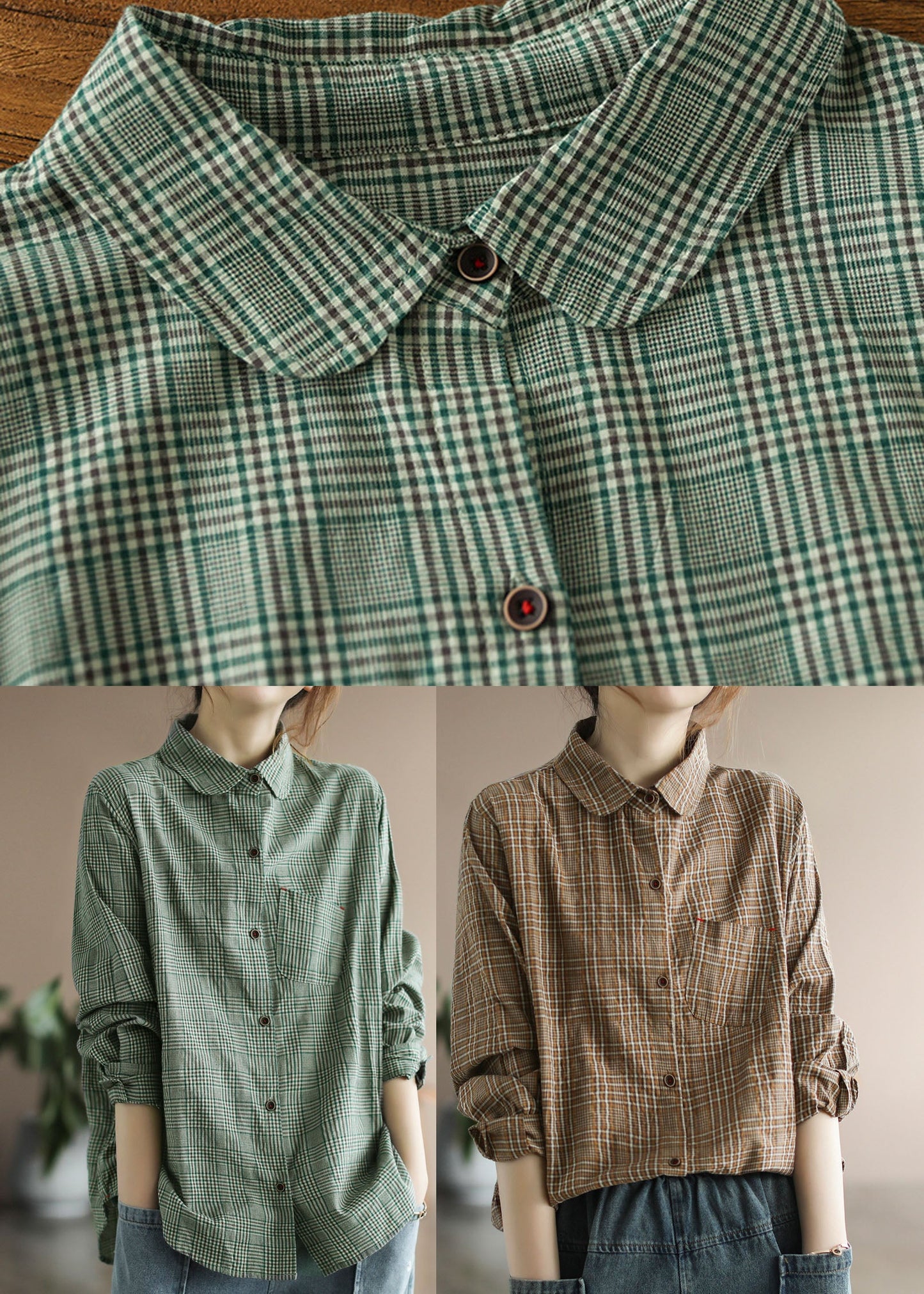 A Vintage Style Shirt with Delicate Timeless Details