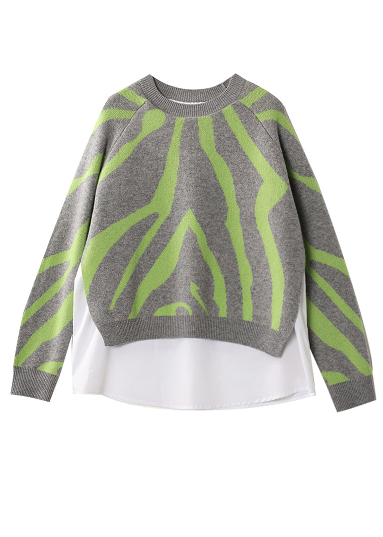 Vintage Inspired Pullover with a Contemporary Edge