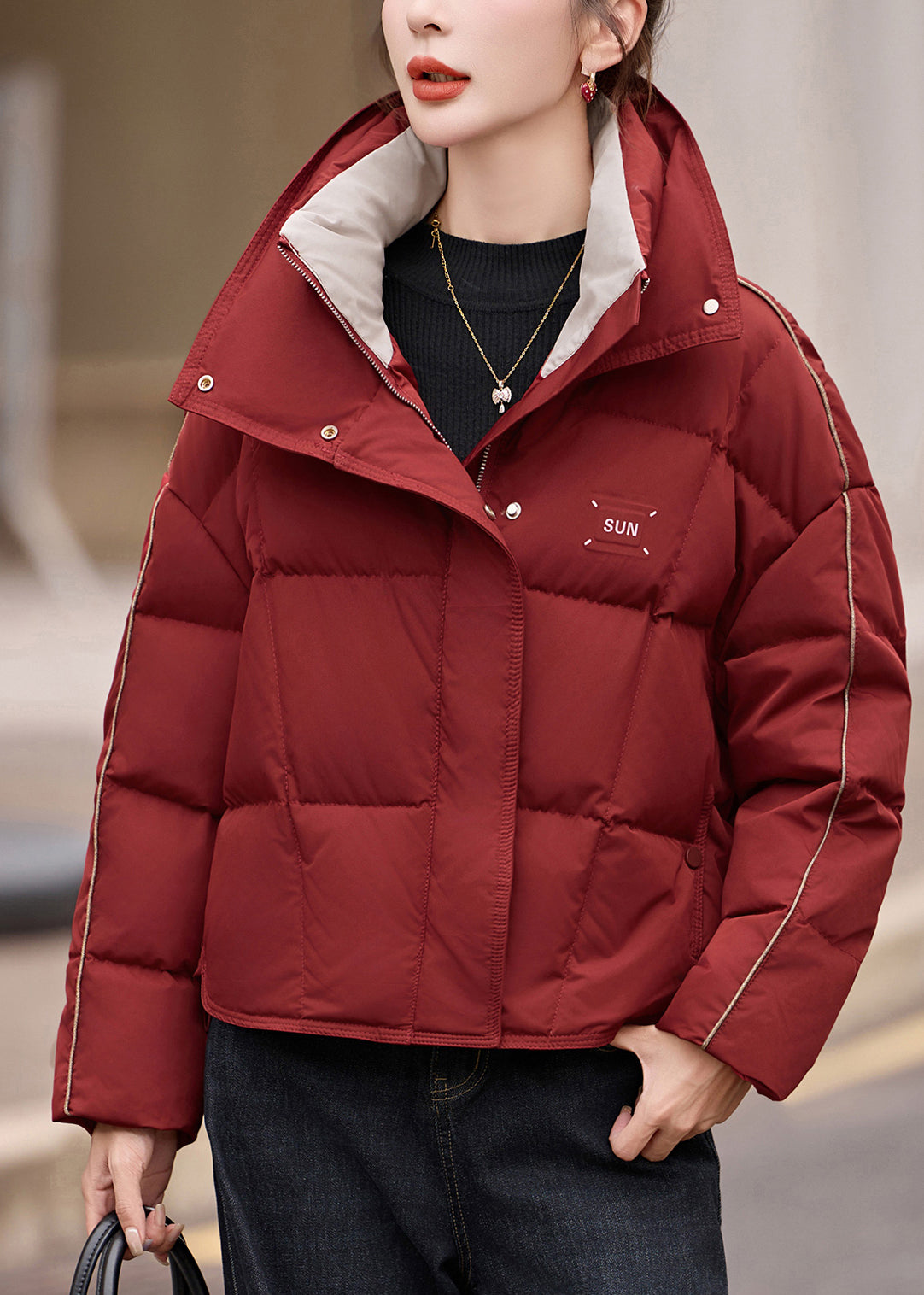 A Vintage Style Coat with Delicate Timeless Details