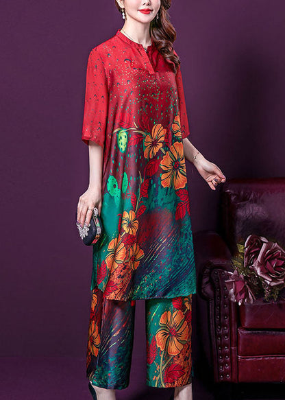 A Vintage Style Pants with Delicate Timeless Details