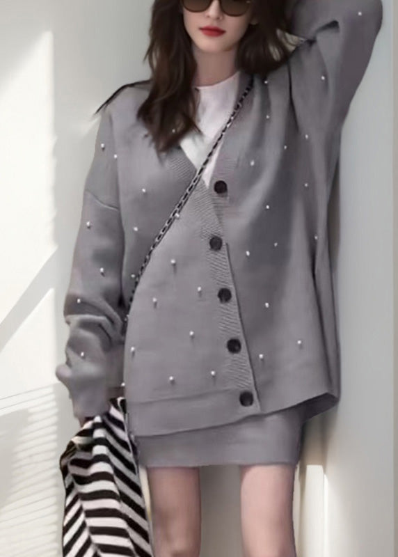 Vintage Inspired Cardigan with a Contemporary Edge