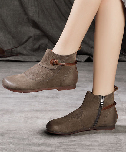 Classic Orthopedic Boots with Timeless Style