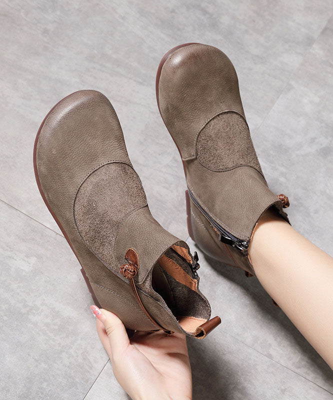 Classic Orthopedic Boots with Timeless Style