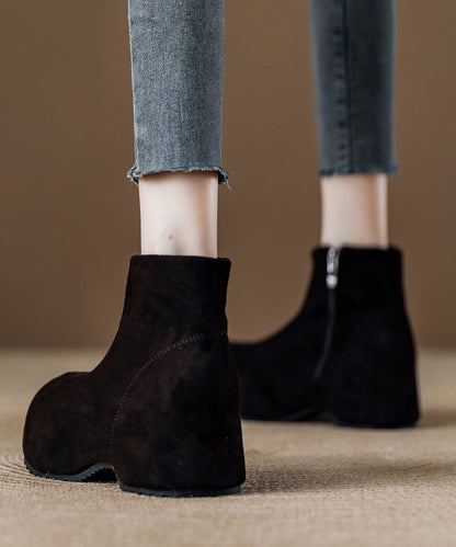 Classic Orthopedic Boots with Timeless Style