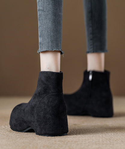 Classic Orthopedic Boots with Timeless Style