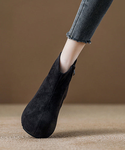 Classic Orthopedic Boots with Timeless Style