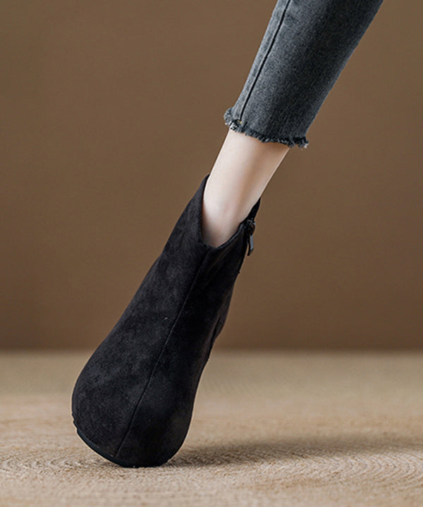 Classic Orthopedic Boots with Timeless Style