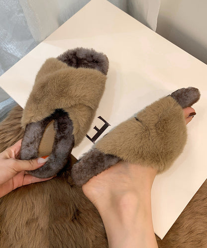 Vintage Inspired Orthopedic Slippers