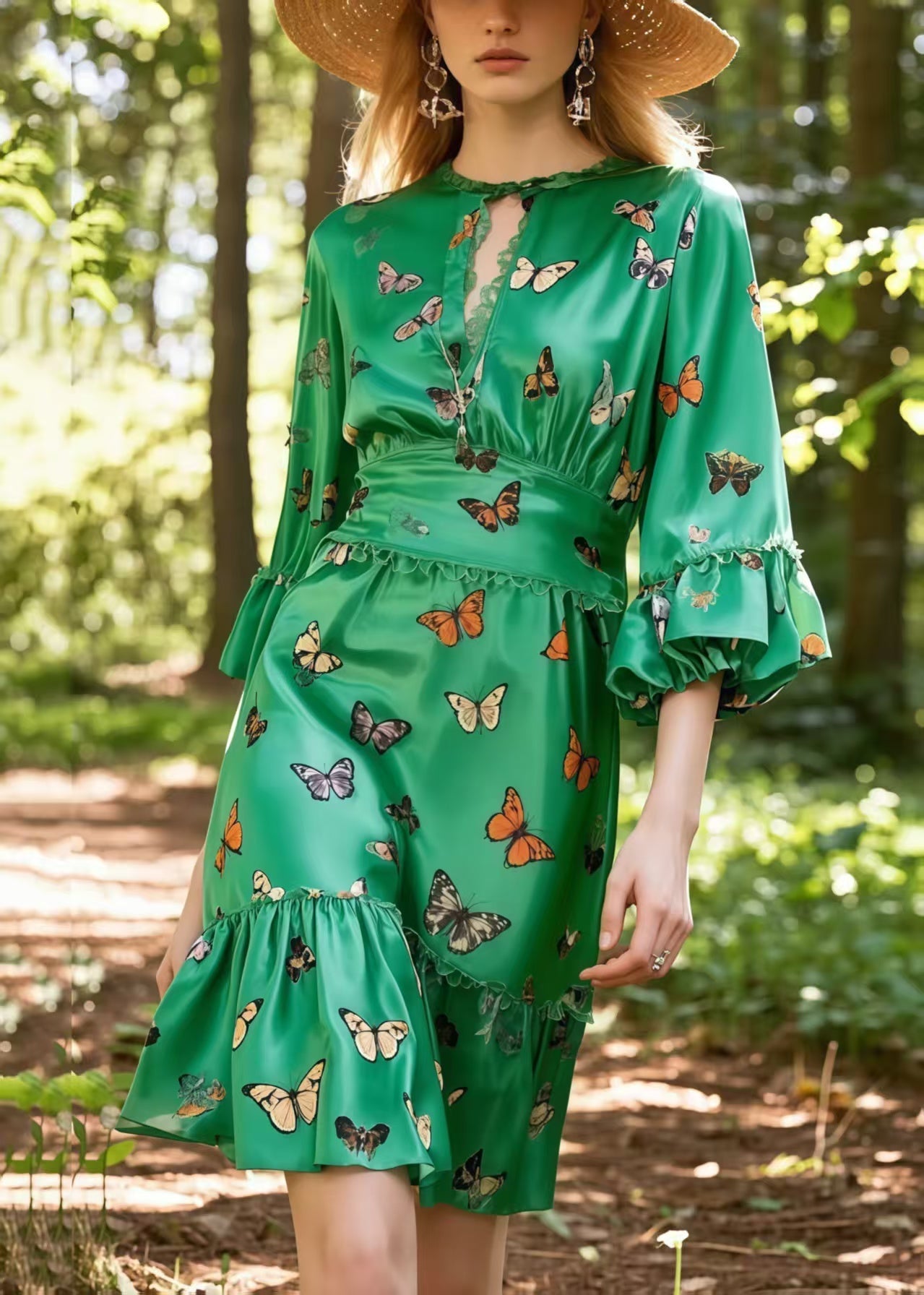 Well Tailored Dress with a Graceful Silhouette