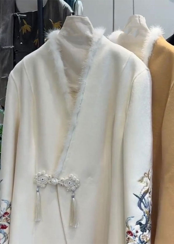 A Vintage Style Coat with Delicate Timeless Details