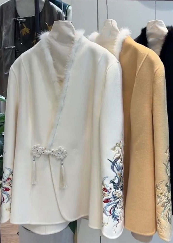 A Vintage Style Coat with Delicate Timeless Details