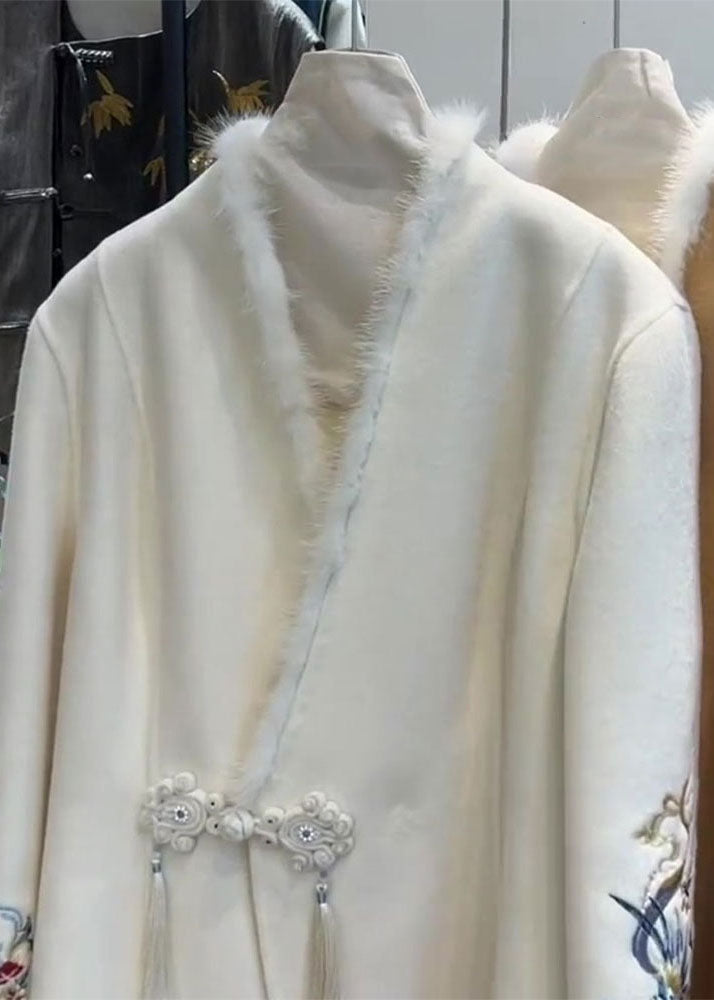 A Vintage Style Coat with Delicate Timeless Details