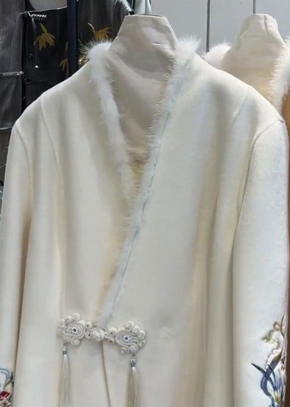 A Vintage Style Coat with Delicate Timeless Details