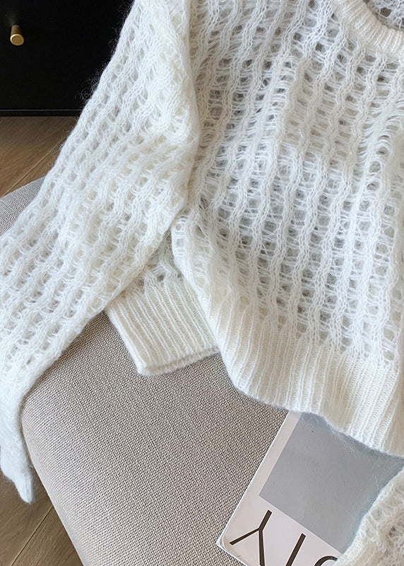 A Vintage Style Pullover with Delicate Timeless Details