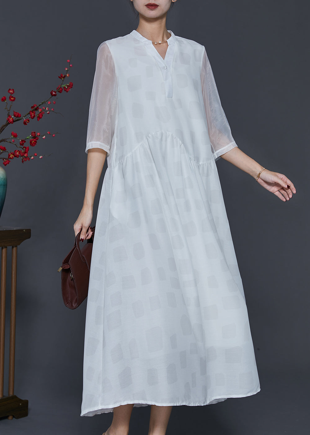Elegantly Styled Dress for Everyday Wear