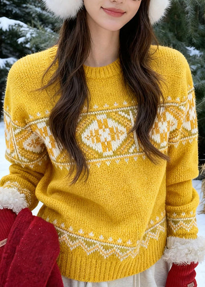 Vintage Inspired Sweater with a Contemporary Edge