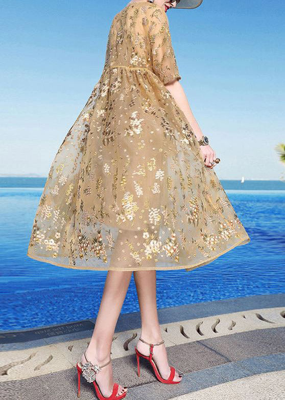 A Vintage Style Dress with Delicate Timeless Details