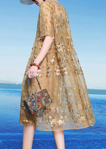 A Vintage Style Dress with Delicate Timeless Details