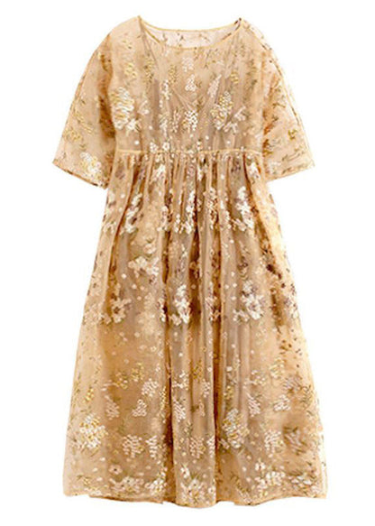 A Vintage Style Dress with Delicate Timeless Details