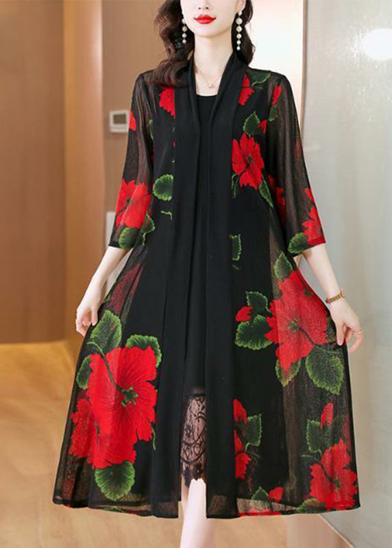 Well Tailored Cardigan with a Graceful Silhouette