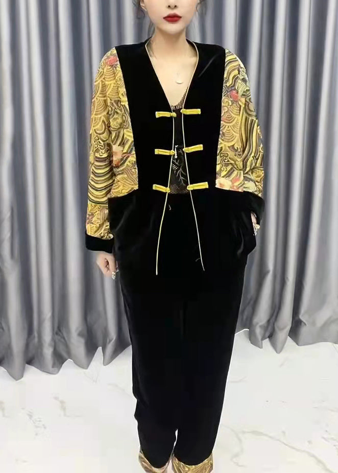 A Vintage Style Pants with Delicate Timeless Details