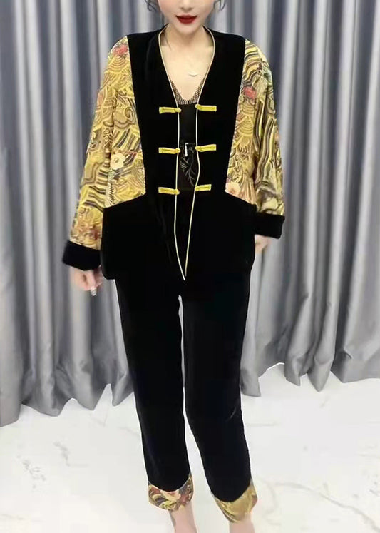 A Vintage Style Pants with Delicate Timeless Details