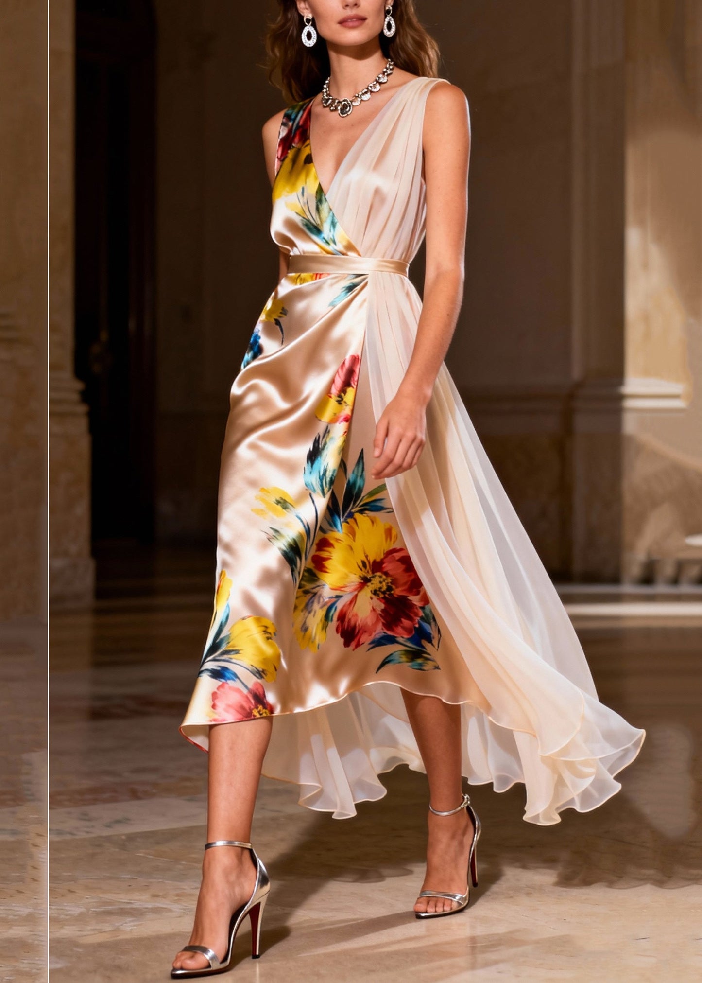 Classic Vintage Dress with a Flattering Fit