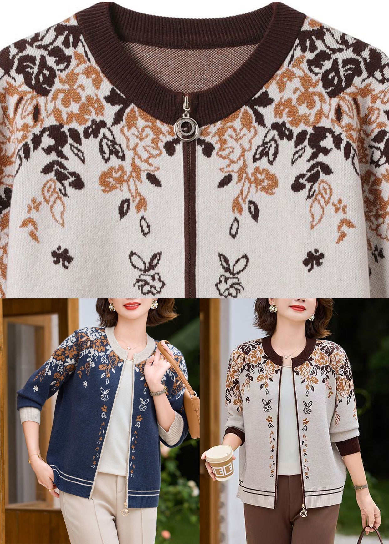 Effortlessly Elegant Cardigan with a Timeless Design