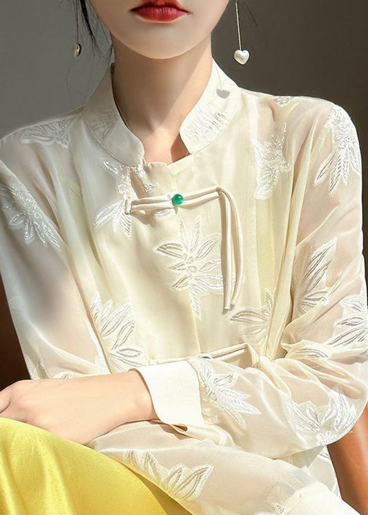A Vintage Style Shirt with Delicate Timeless Details