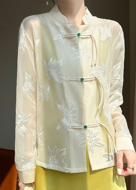 A Vintage Style Shirt with Delicate Timeless Details
