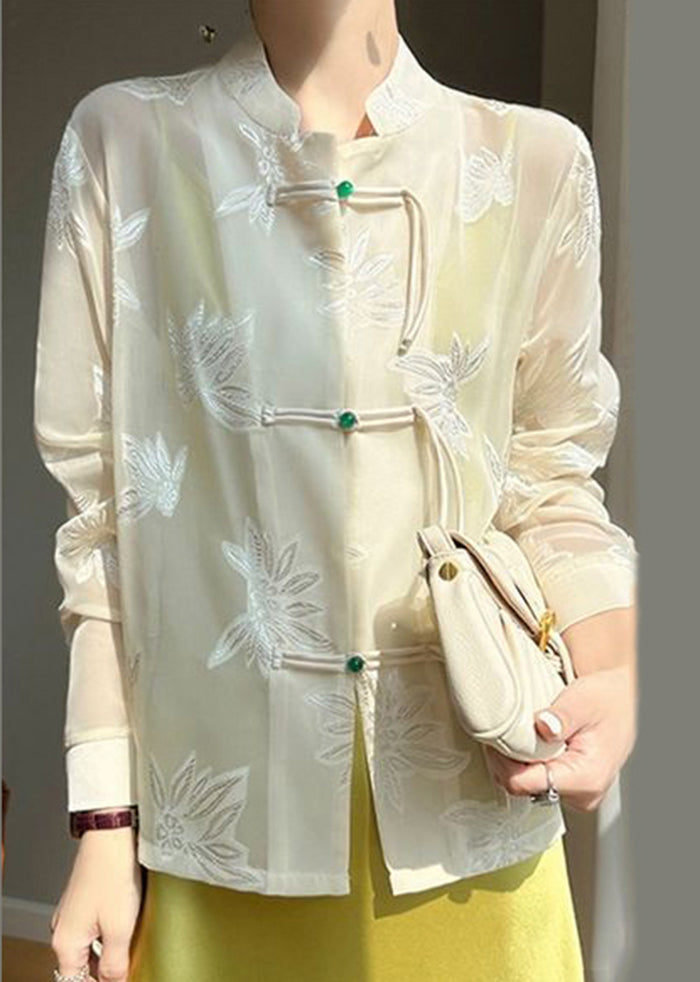 A Vintage Style Shirt with Delicate Timeless Details