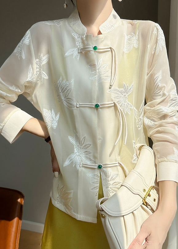 A Vintage Style Shirt with Delicate Timeless Details