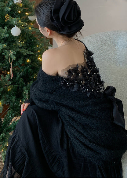 A Vintage Style Sweater with Delicate Timeless Details