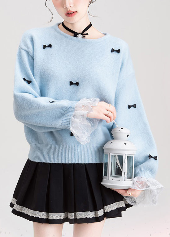 A Vintage Style Sweater with Delicate Timeless Details