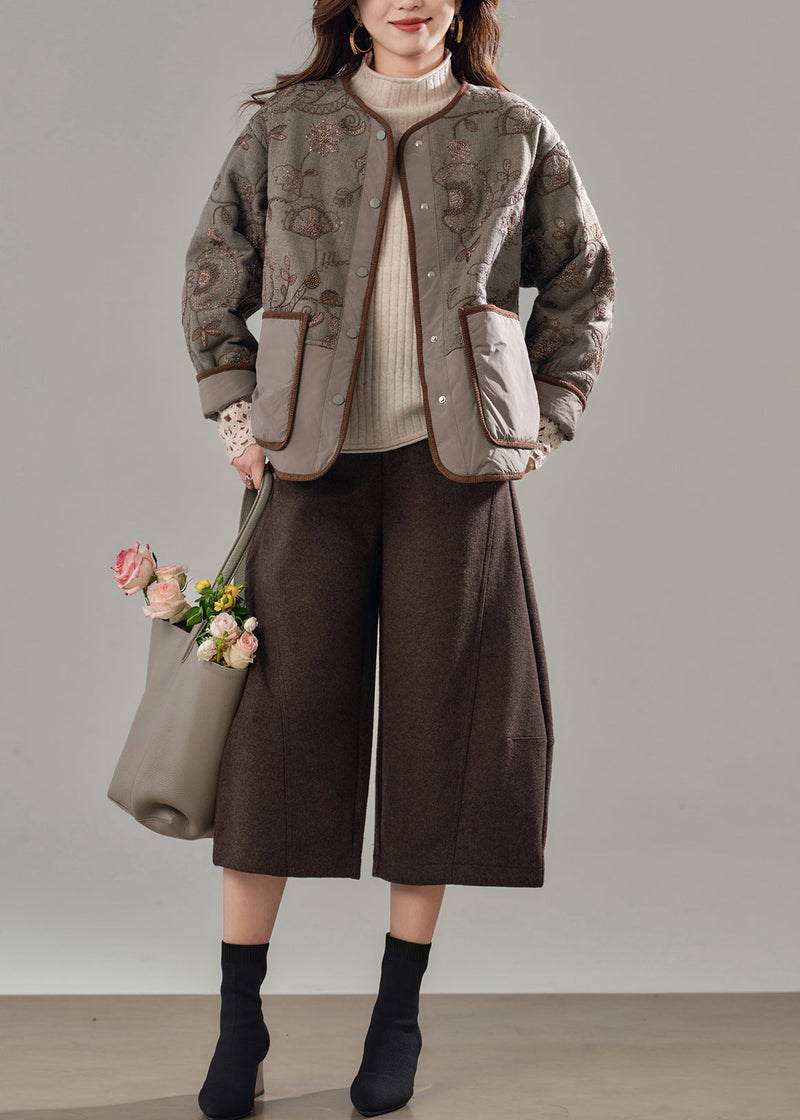 A Vintage Style Jacket with Delicate Timeless Details