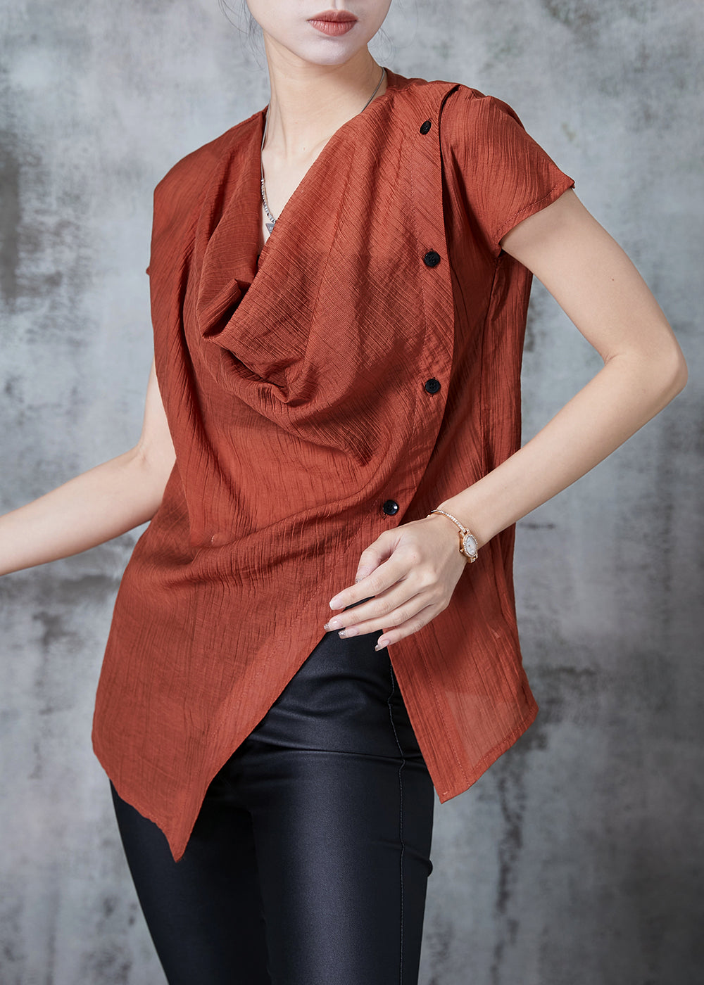 Beautifully Finished Blouse in a Timeless Design