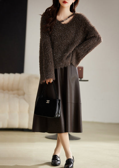 Vintage Inspired Sweater with a Contemporary Edge