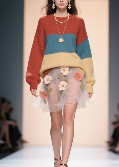 Classic Vintage Sweater with a Flattering Fit