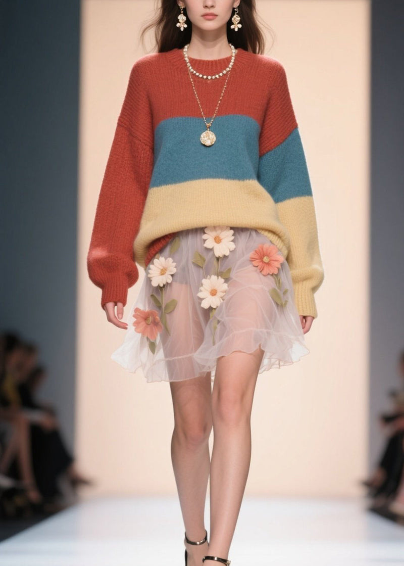 Classic Vintage Sweater with a Flattering Fit
