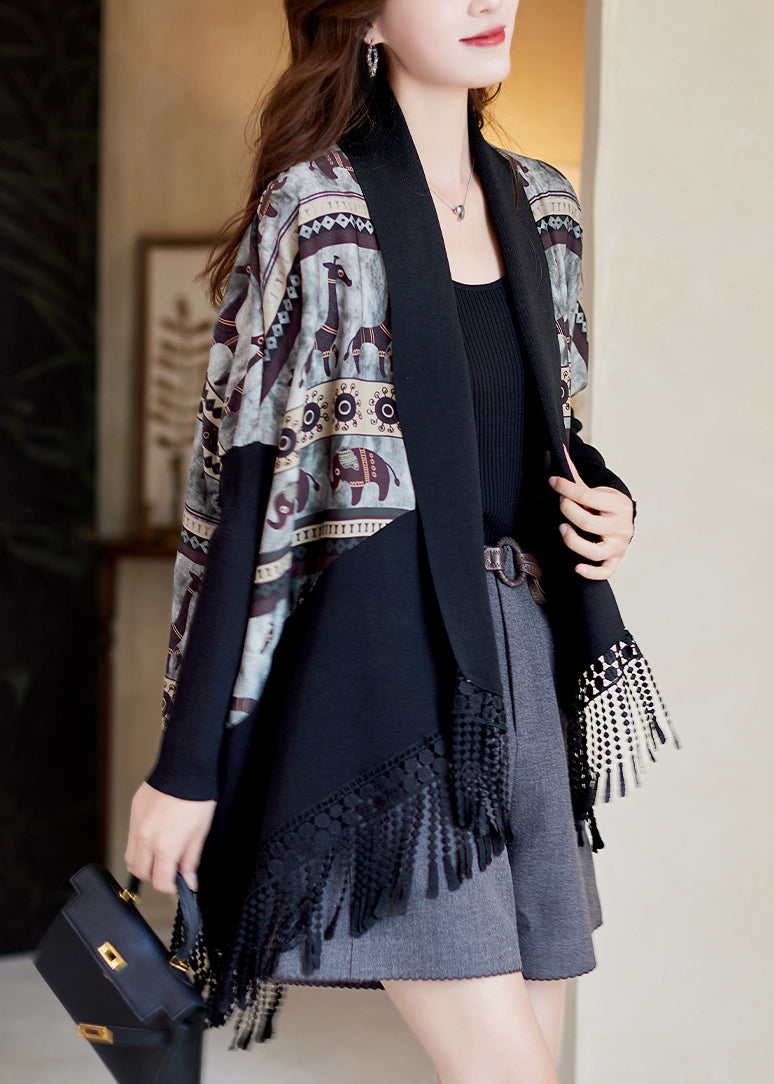 Well Tailored Cardigan with a Graceful Silhouette