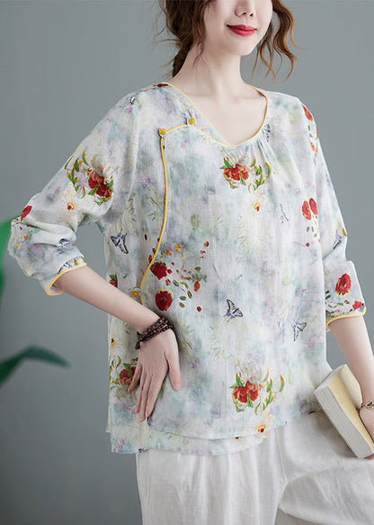 A Vintage Style Shirt with Delicate Timeless Details