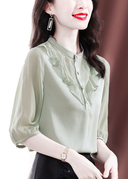 A Vintage Style Shirt with Delicate Timeless Details
